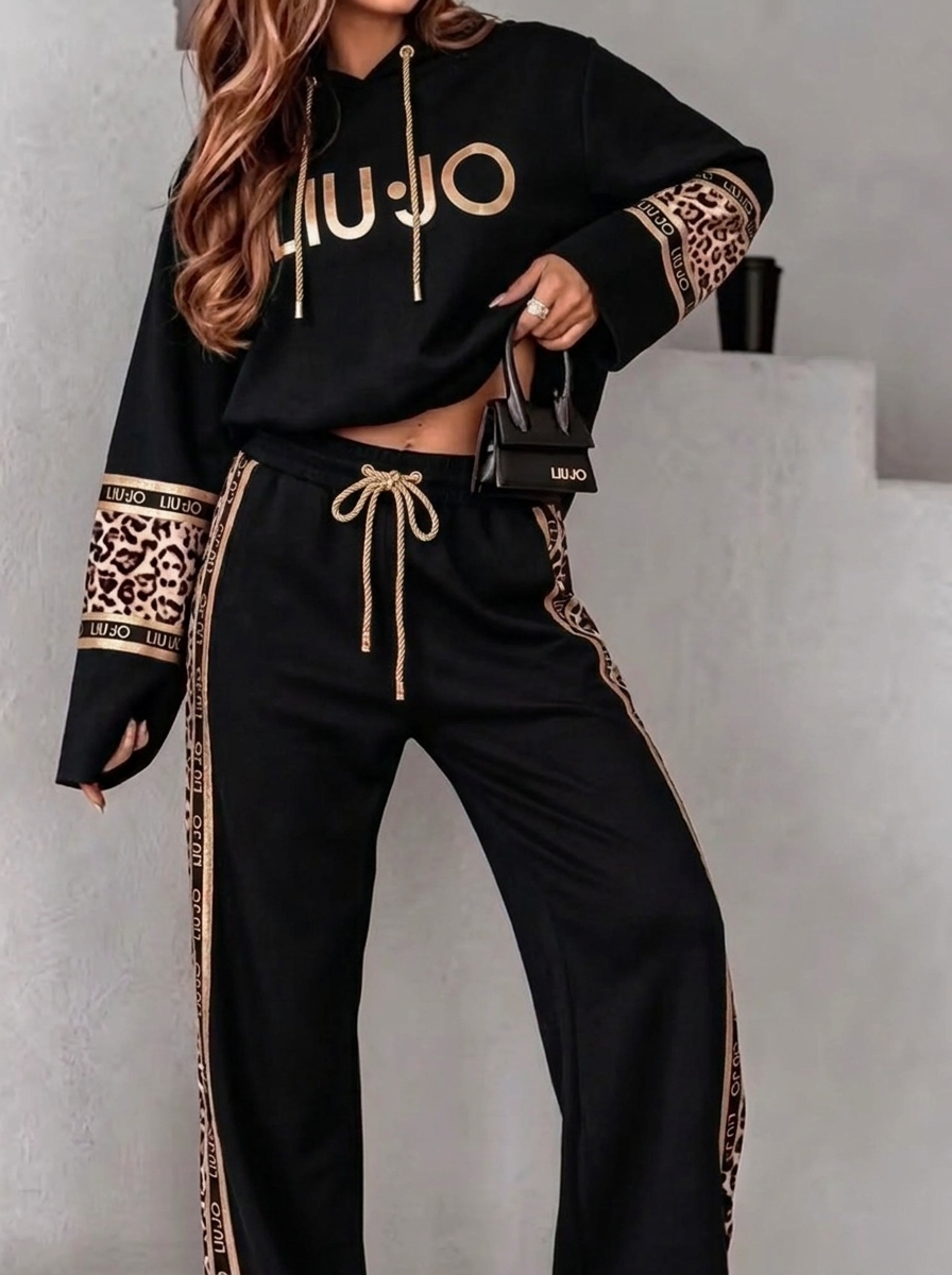 Coordinato LIU·JO in puro cotone - Felpa + Pantalone IN OMAGGIO