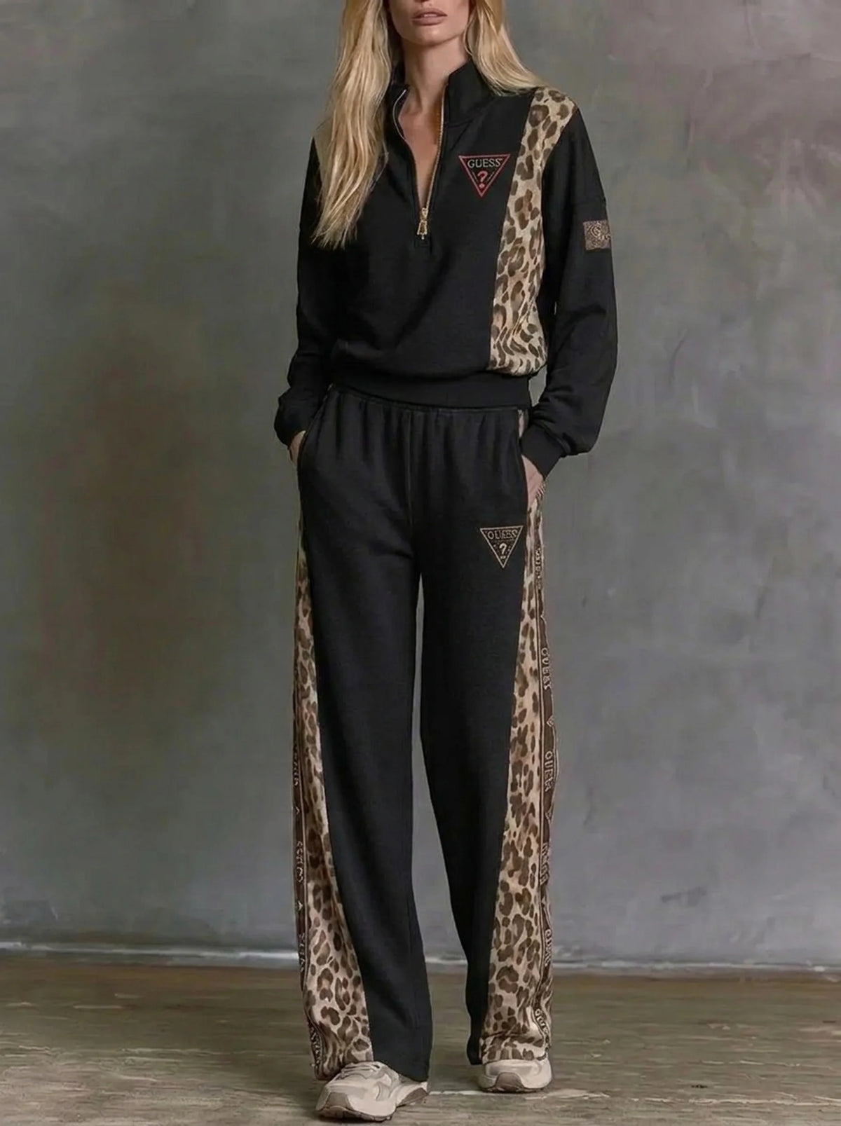 Tuta Guess in puro cotone - Felpa + Pantalone IN OMAGGIO