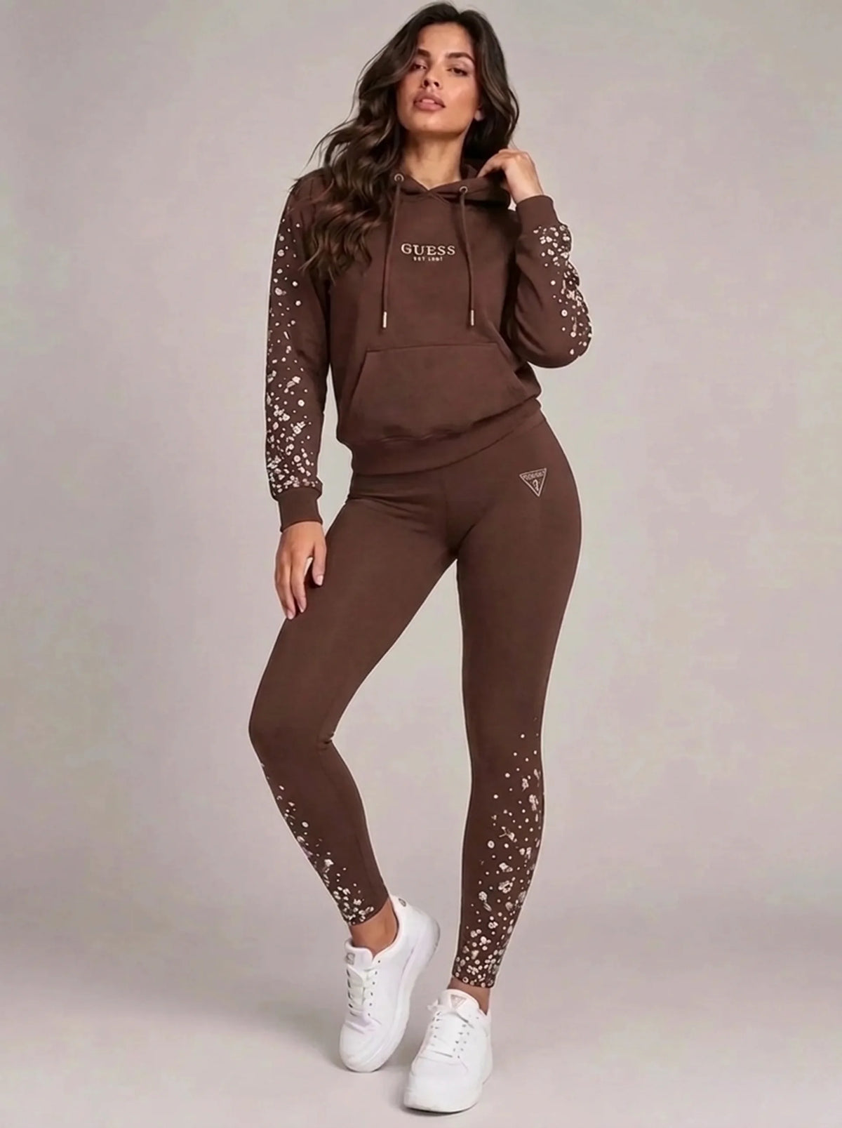 Set sportivo fantasia fiori GUESS - PRENDI 2 PAGHI 1